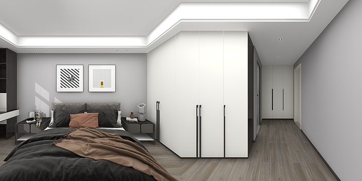 徐雀-梓辛花园2#606现代-装修设计方案