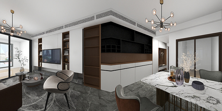 鸿鹄丶烙烨-碧桂园-装修设计方案