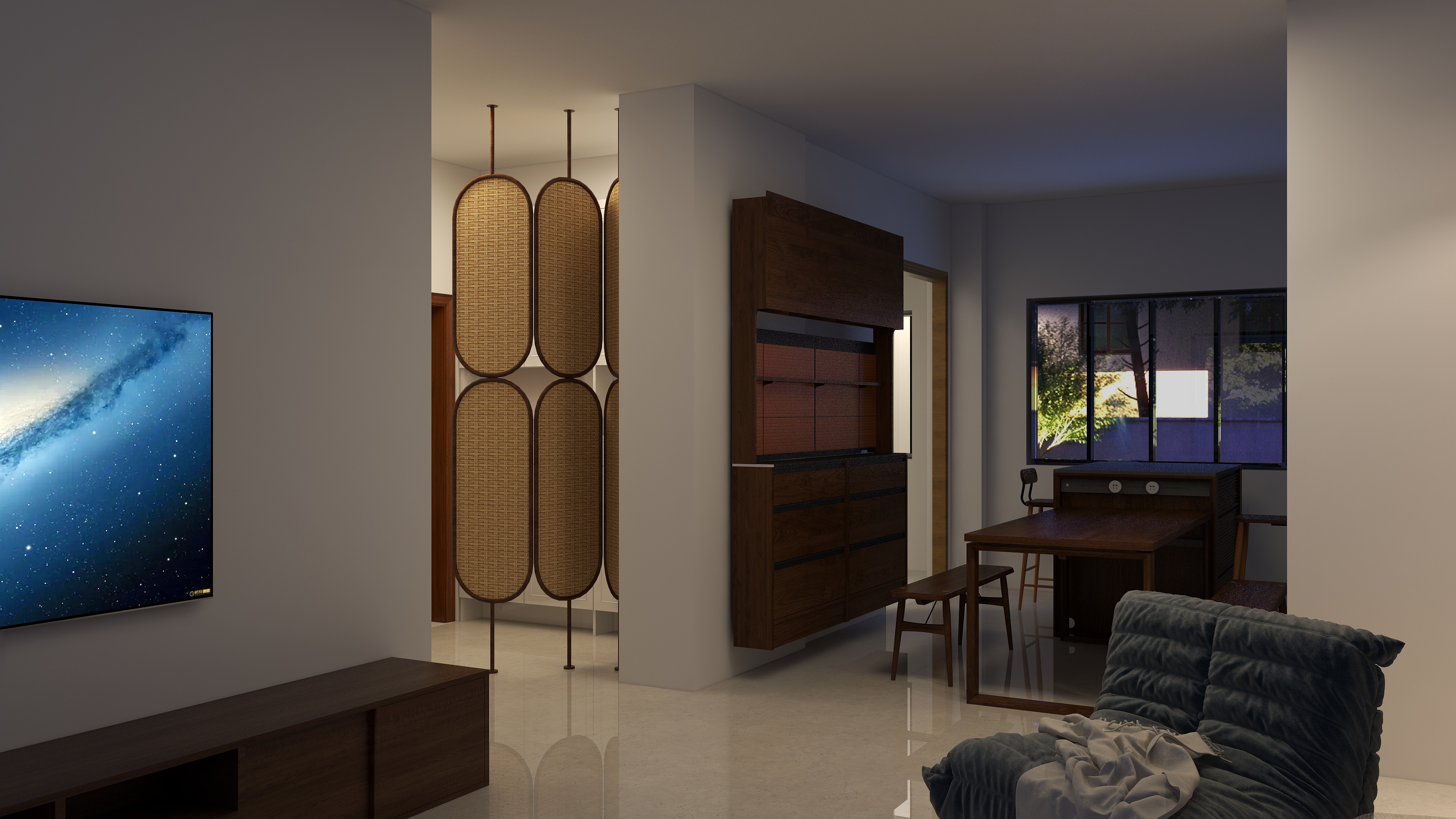 木匠王双喜-地铁万科未来天空之城145㎡4室-装修设计方案