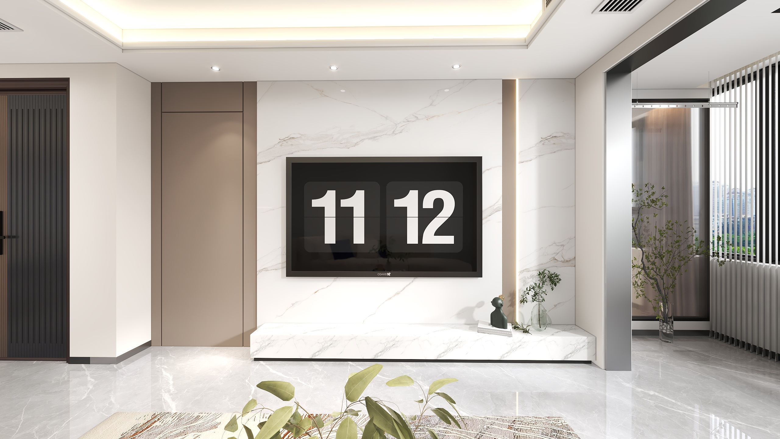 金地室内装饰-奶油风140P一一蝶湖壹号-装修设计方案