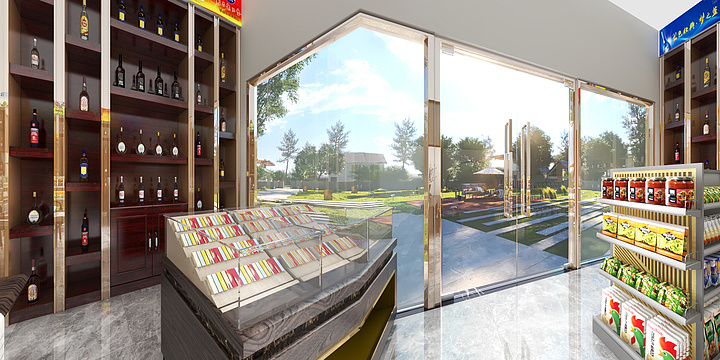 吃点彩虹糖-果园商铺-装修设计方案