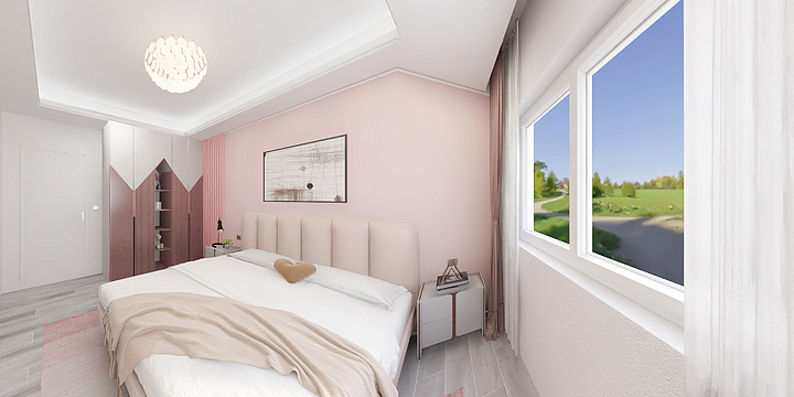 九韬空间-硬装专业等级考核户型-副本-装修设计方案