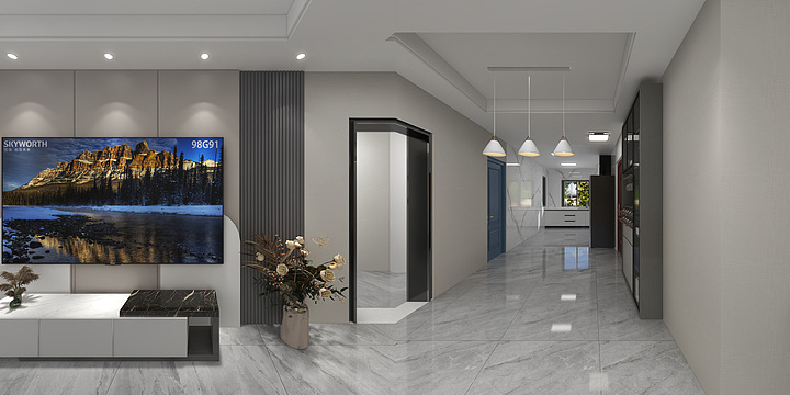 子春二七-御园3期10号楼1单元502-装修设计方案