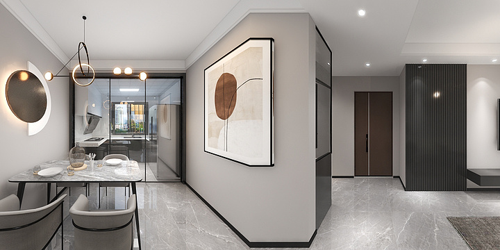 桂淋装饰设计工作室-金御蓝山-装修设计方案