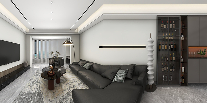 小鹏装饰设计工作室-中华春天2-27-3-装修设计方案