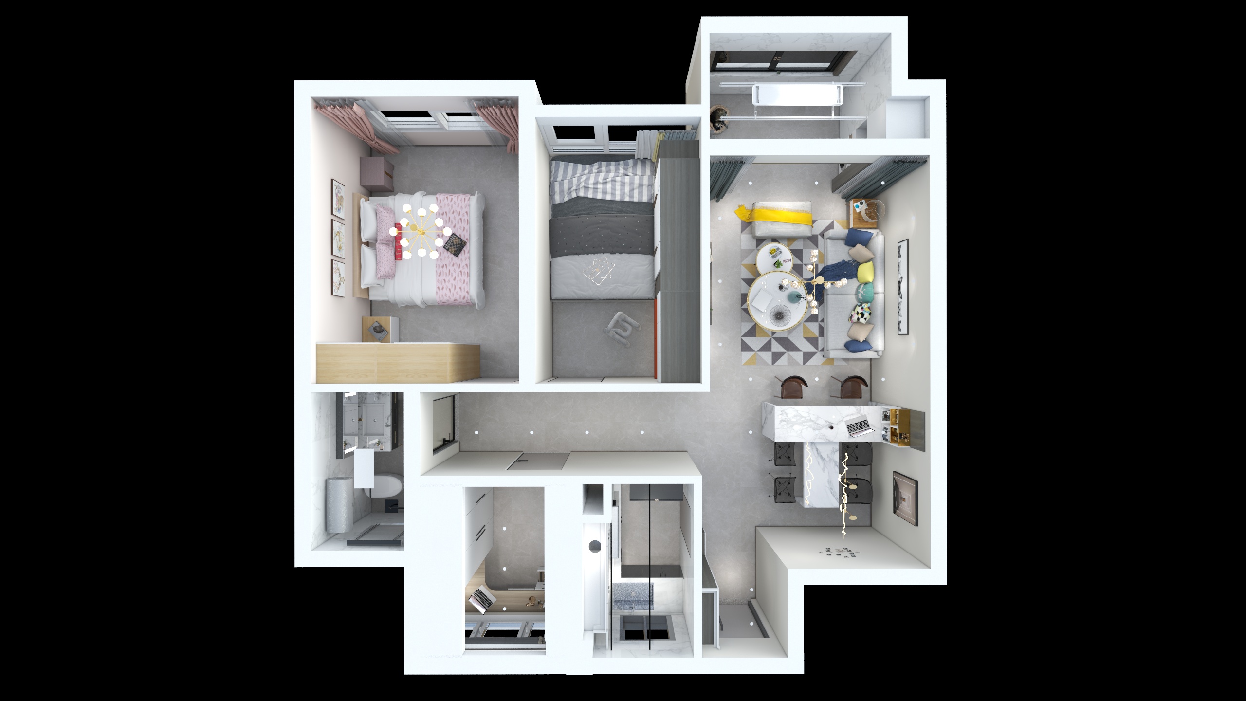 DeyAng丶-德信1-装修设计方案