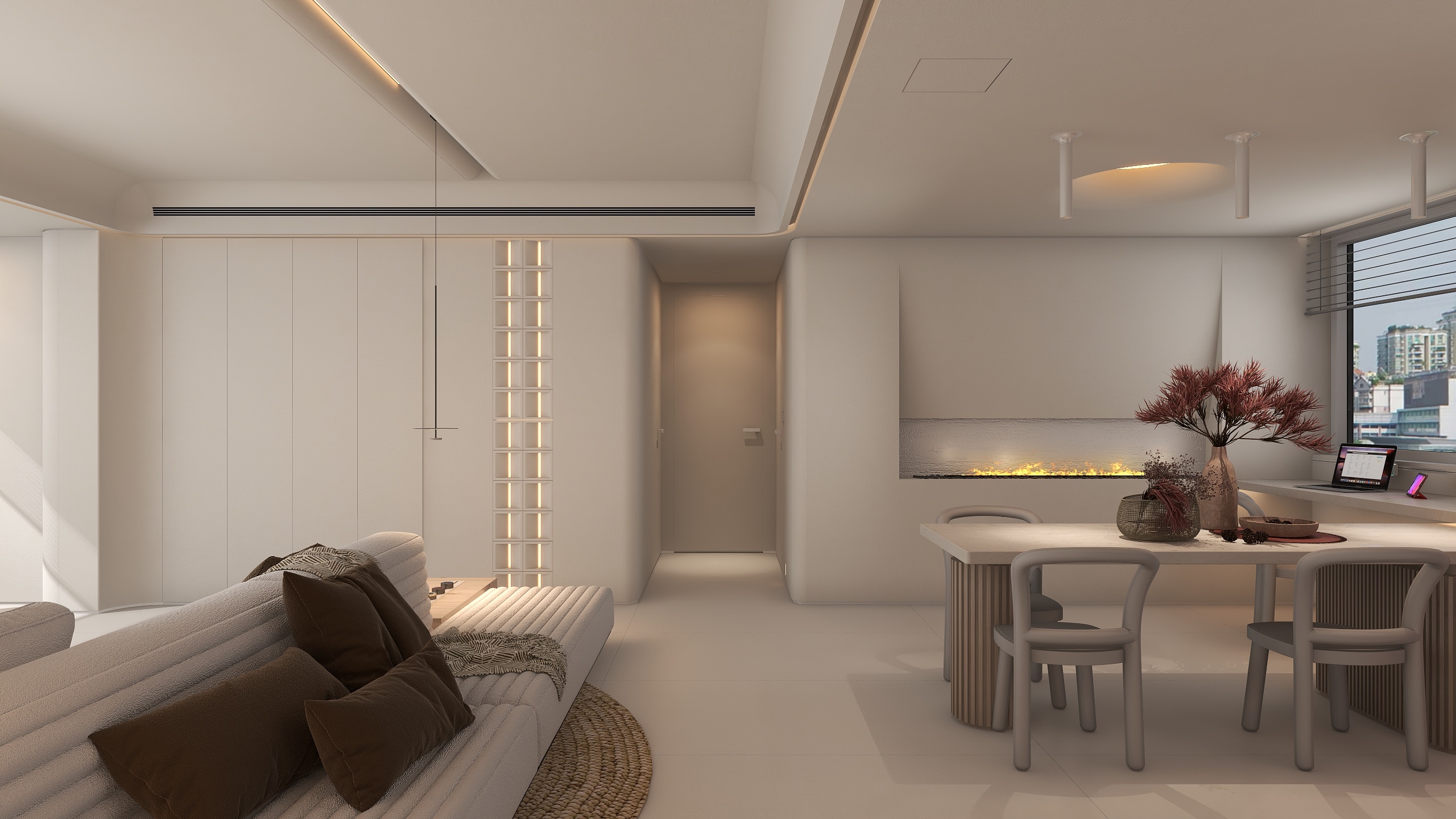 卿Design-卿设计 136平 侘寂 度假房2室-装修设计方案