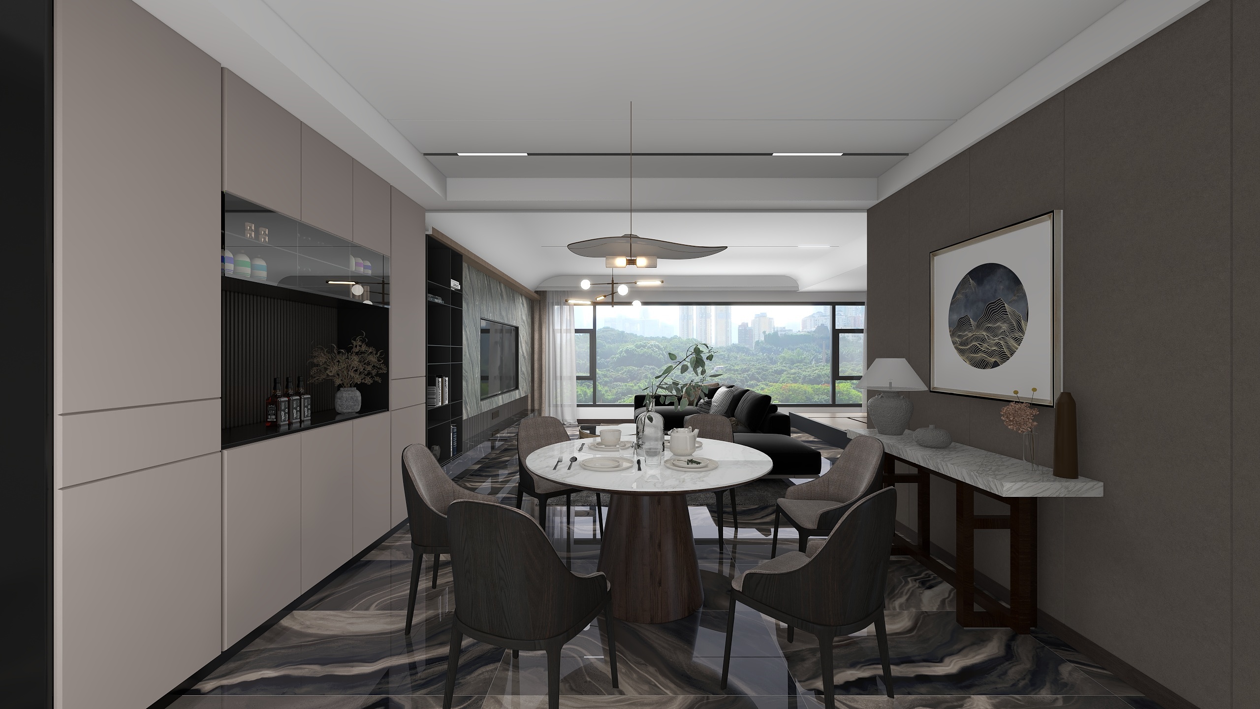 沈晓春 spring-龙湖双珑原著方案-1-装修设计方案