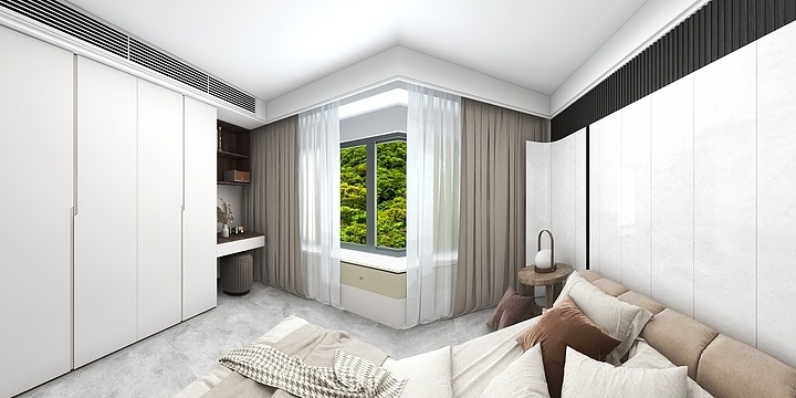 建筑装饰吴设计-央著40号楼 128户型-装修设计方案