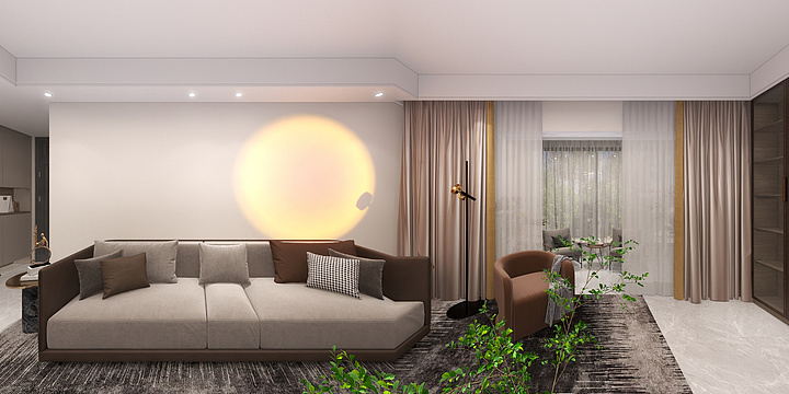 设计师庾鑫-户研150-装修设计方案