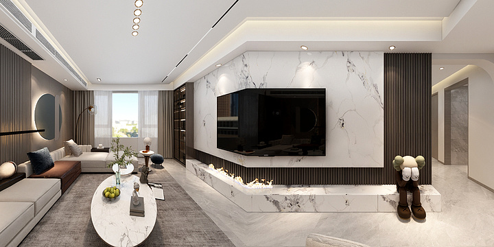 蓝海F-李-雍华公馆F3-CS-装修设计方案