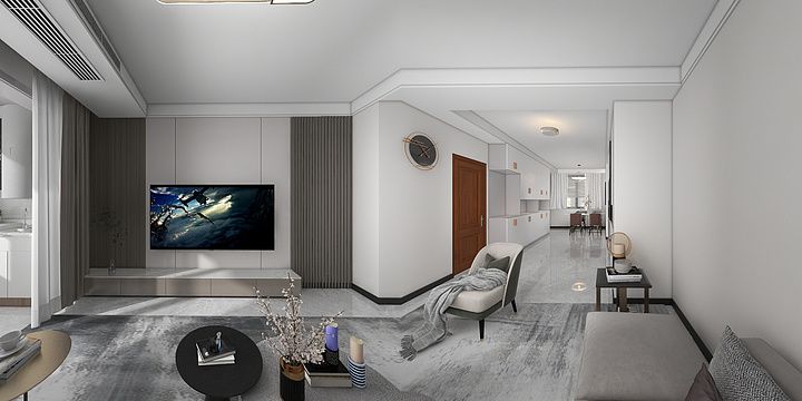 设计师马先森-李婷婷-中达尚城28-2-1701-装修设计方案