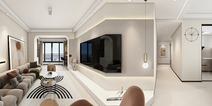 calm22-君悦湾2204-装修设计方案