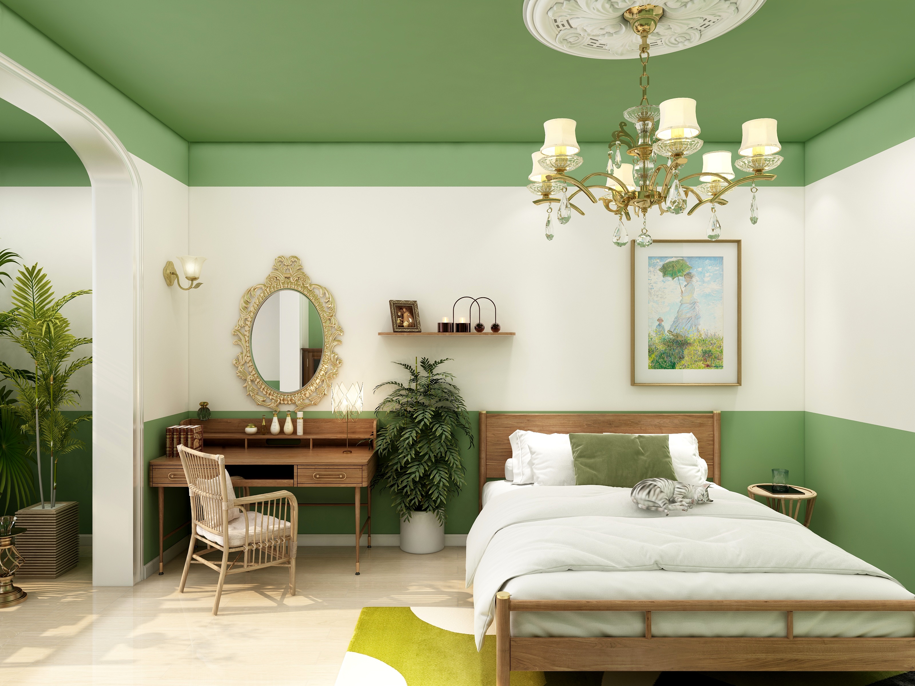 张秋平0917-复古美式-装修设计方案