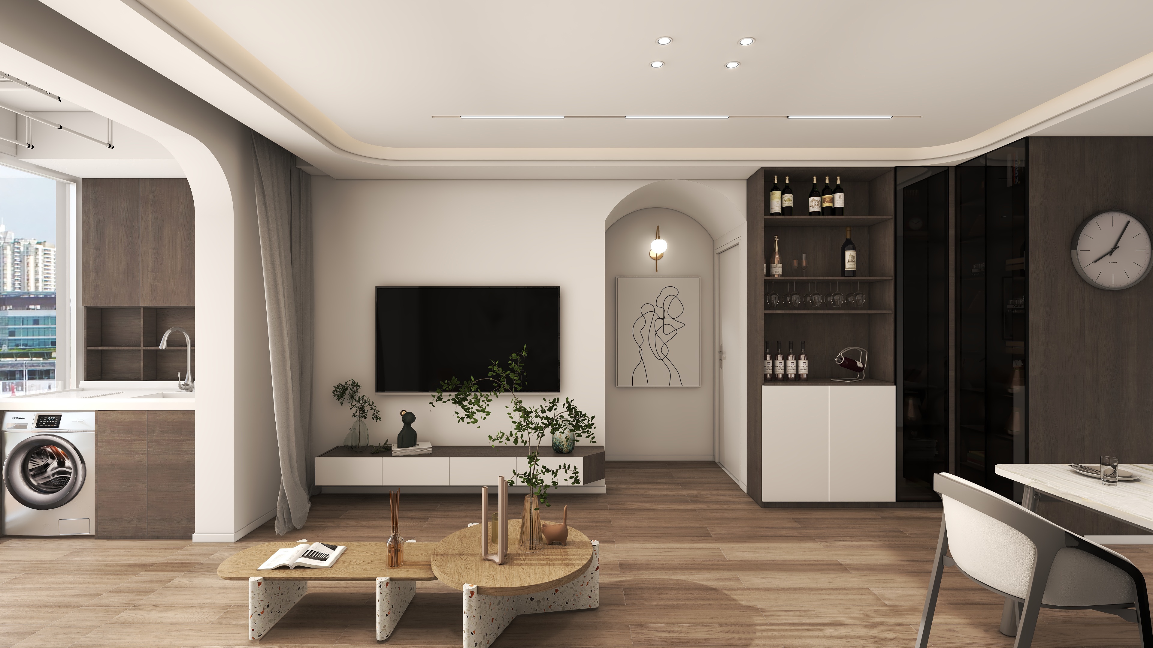 武不太会设计-69平小平层公寓简约风-装修设计方案