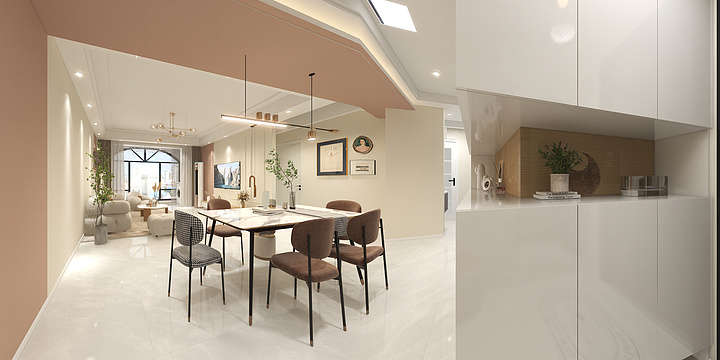 兔宝宝全屋定制x-潜泽新城6-203-装修设计方案