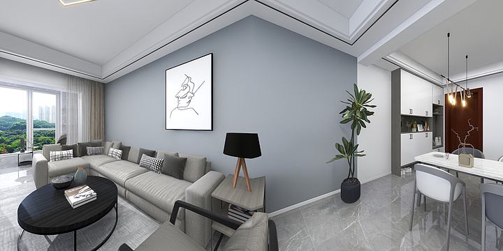 溪水设计-康颐府14.1.901-装修设计方案