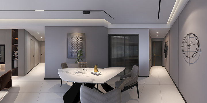 Ming丶X设计-阳光城蓉美女雅居--装修设计方案