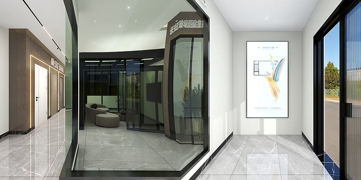 王杰-小丁门窗展厅-装修设计方案