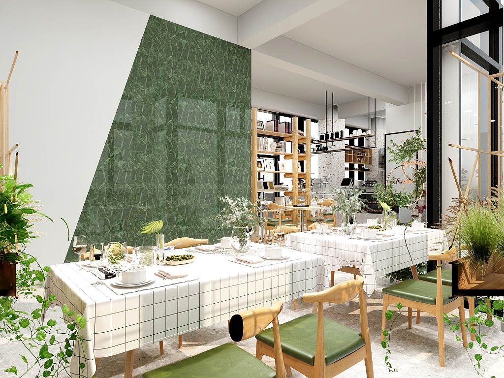 心如止水简白-餐厅-装修设计方案