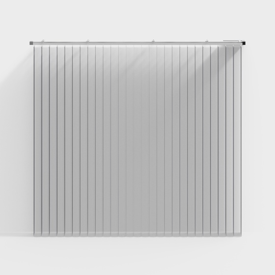 Gray Chuangming Curtains 3D Model