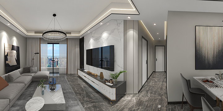 胡柯原创设计-芸峰时代广场-装修设计方案