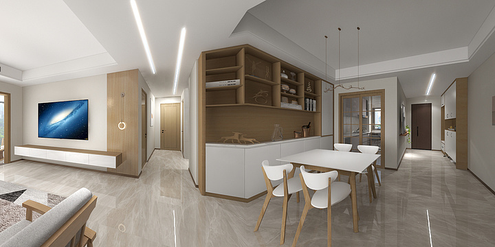 海南启宸装饰易峰-青木装饰MZ108-装修设计方案