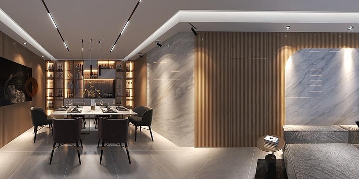 云梵室内空间设计-灯光氛围设计-装修设计方案