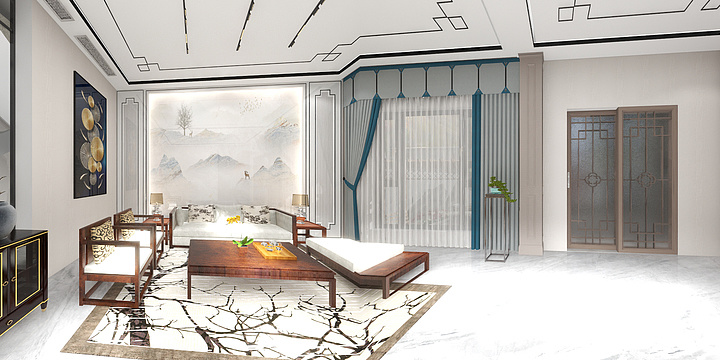 丁慧drf-中兴和苑100平一厨两厅-装修设计方案