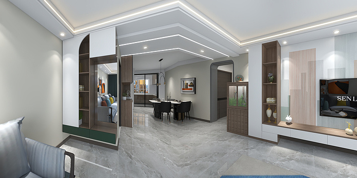 金鼎装饰竭诚为您服务-西红庙嘉苑小区-装修设计方案