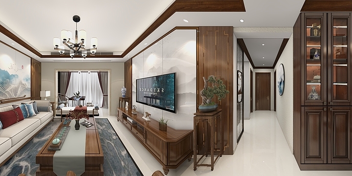 芒果瓷砖-小梁-安和园陈总雅居-装修设计方案