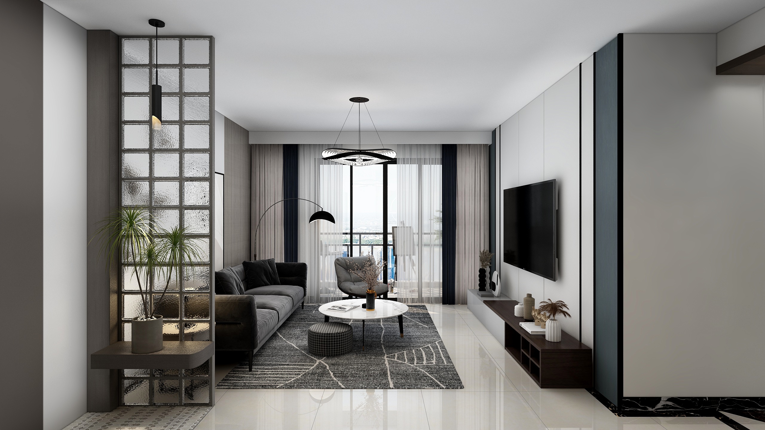 诗默-132㎡4室-装修设计方案