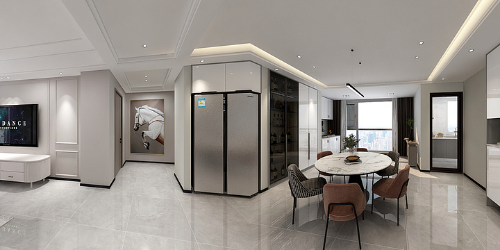 黄知军|原创设计-城市花园御桂园33-3-1102-装修设计方案