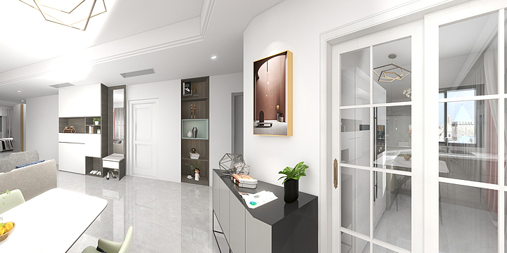 光辉定制13019619379-合生创展名邸-装修设计方案