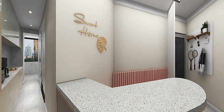 DPL工作室-东昌里效果图-装修设计方案