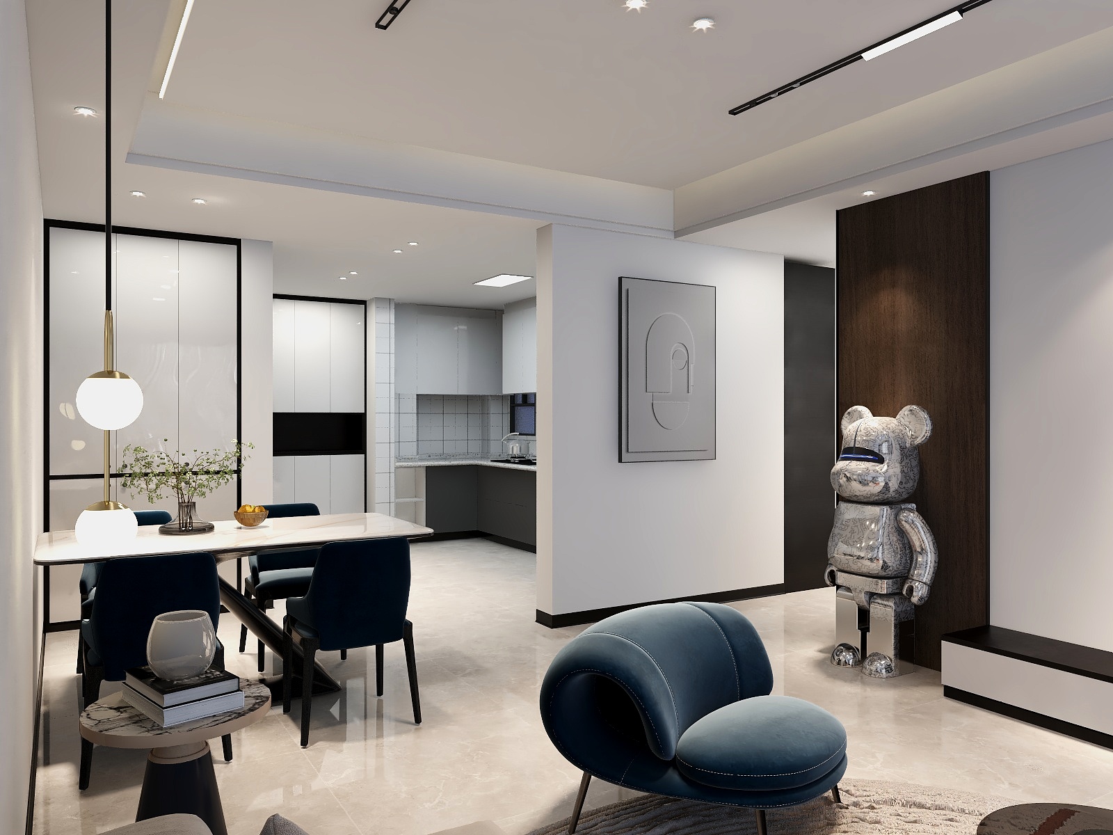 Amber谷子-四季花城-3-2304（黄霞）-装修设计方案