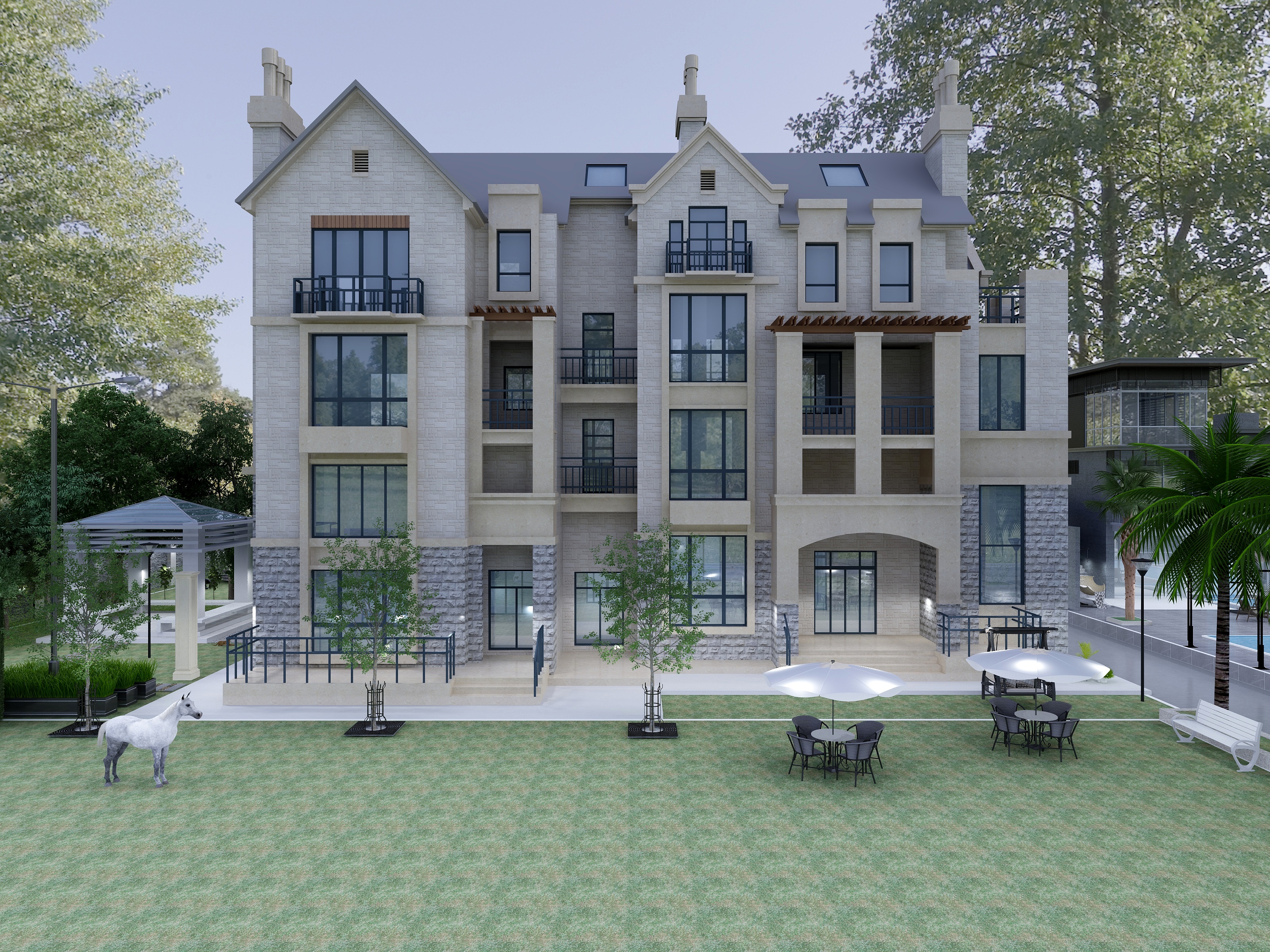 王乐斌-WDSH别墅-系列-装修设计方案