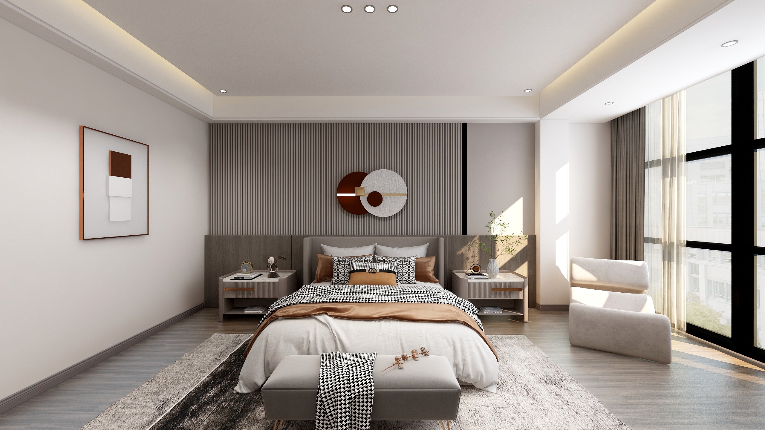 Mr.辉~-溪二主卧-装修设计方案