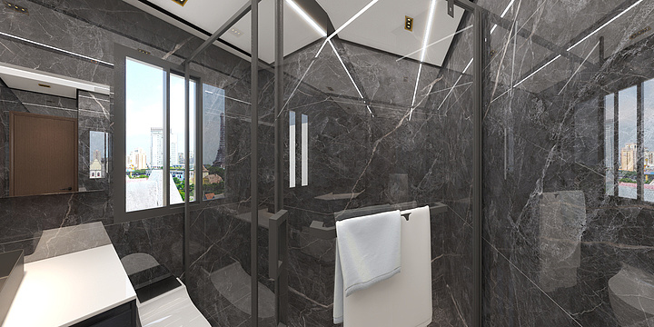 厦门全屋顶墙定制-园博一号隐形暖风机-装修设计方案