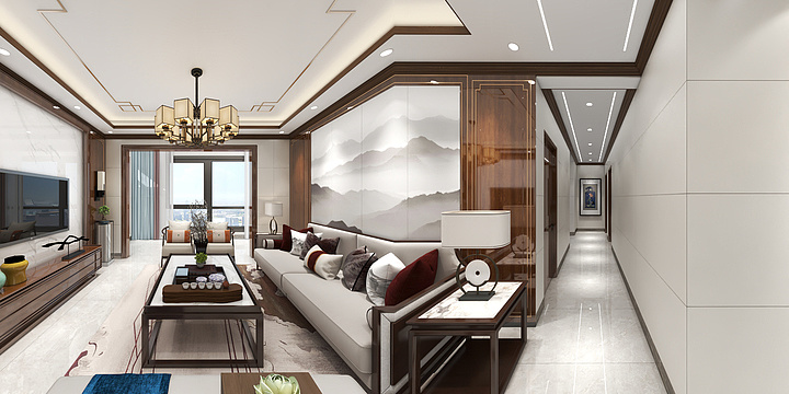 设计师傅先生-东投金麟府31-702-装修设计方案