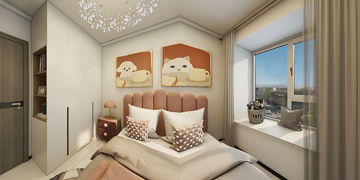 SpaceDesign张-中欧国际《金茂悦》轻整装-装修设计方案