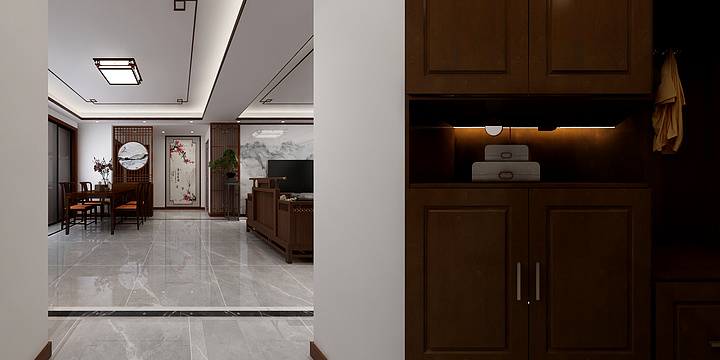 设计师李文华-墨香山南张叔-装修设计方案