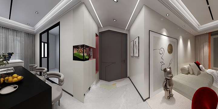 武汉整装全屋定制-尚湖湾尚书院-装修设计方案