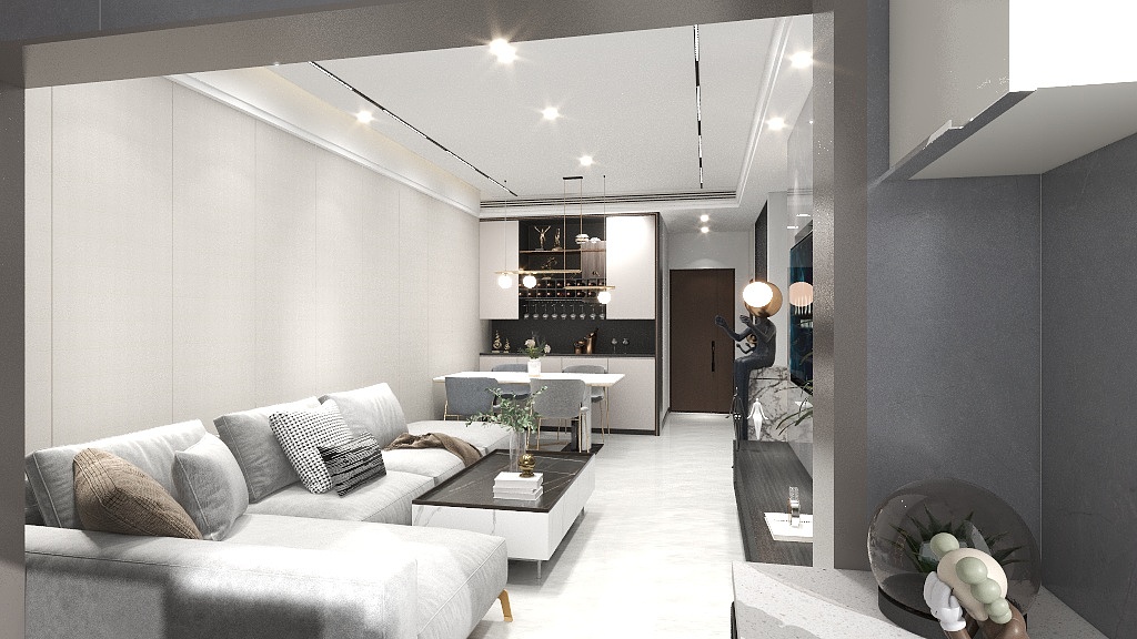 A东森定制家居-海德公园83㎡3室-装修设计方案