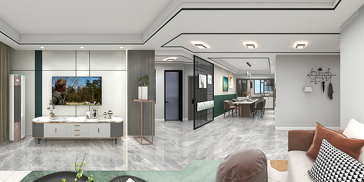 博强装饰设计-瞿锐-兰亭都荟27#402方案-装修设计方案