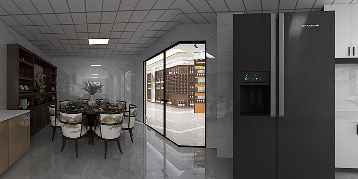 鑫启装饰王保林-品牌红酒庄园-装修设计方案