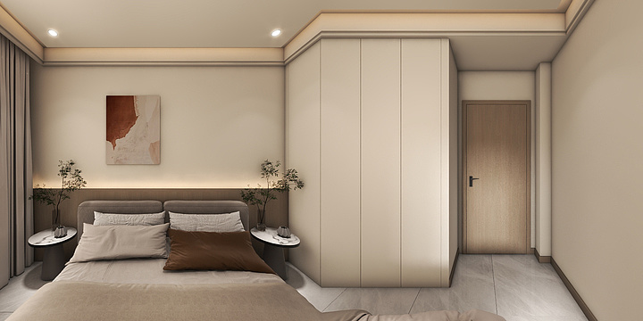 顾家opQg-126㎡效果图-装修设计方案