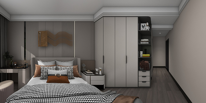 王奎-现代轻奢-装修设计方案