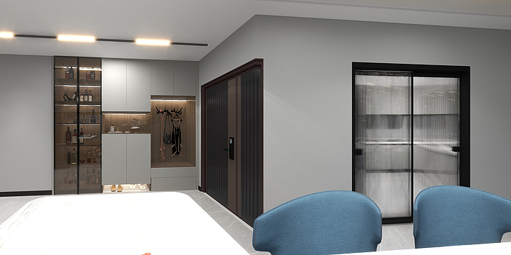 M美学定制馆-蓝博湾邱姐雅居-装修设计方案