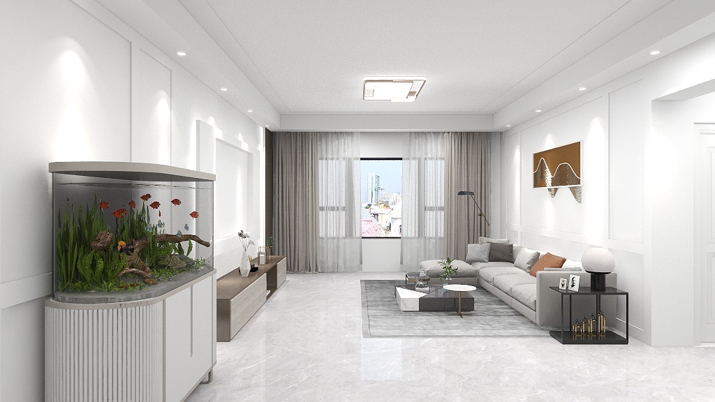 玺巢设计机构-天通泰香槟城-装修设计方案